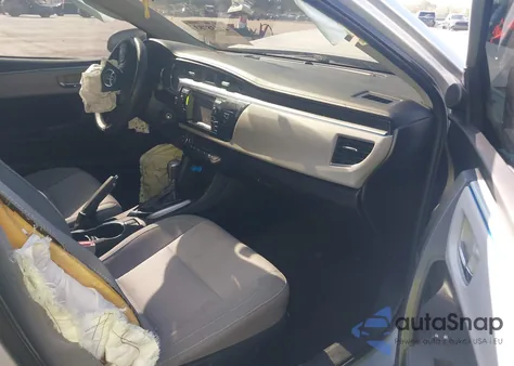 2014 Toyota Corolla Le z USA, uszkodzony, nr VIN 2T1BURHE1EC105001